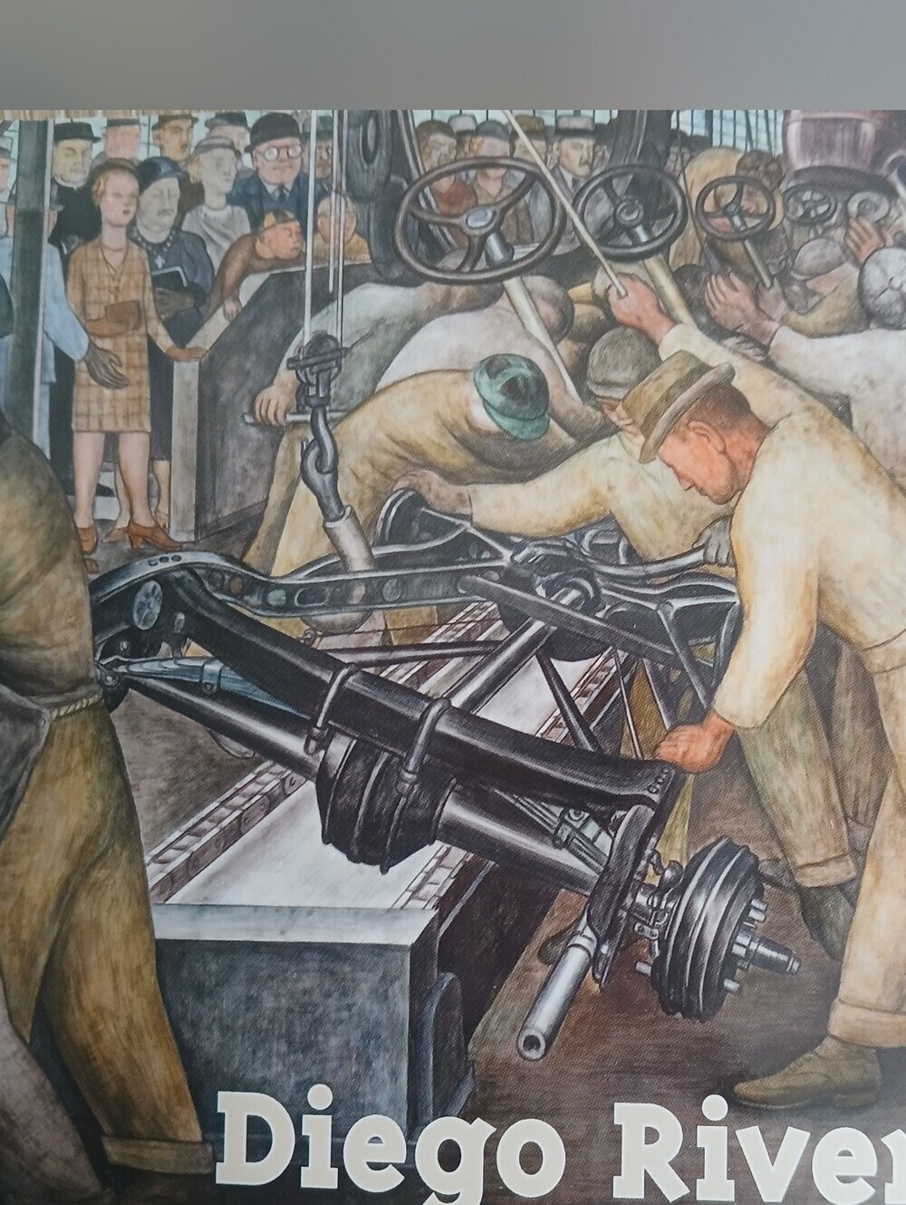 Diego Rivera The Detroit Industry Murals Postcard Book 2007 Imagery Art Gifts - Picture 1 of 15